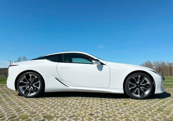 Lexus LC cena 500000 przebieg: 38200, rok produkcji 2021 z Sośnicowice małe 79
